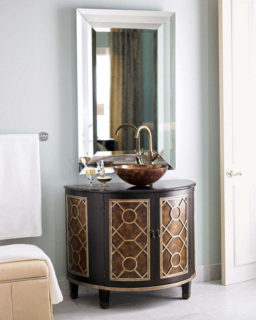 Зеркало с широким фацетом Ребекка Louvre Home LHVM55