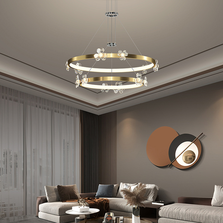 Подвесная люстра CAMILIA A D60 Black by ImperiumLoft