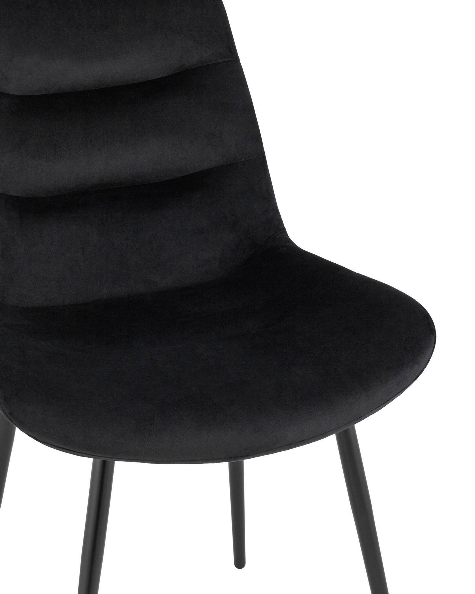 Стул Остин велюр черный Stool Group