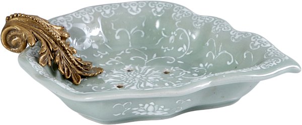 Мыльница Листок Glasar 31G2315/C819H/UW3930