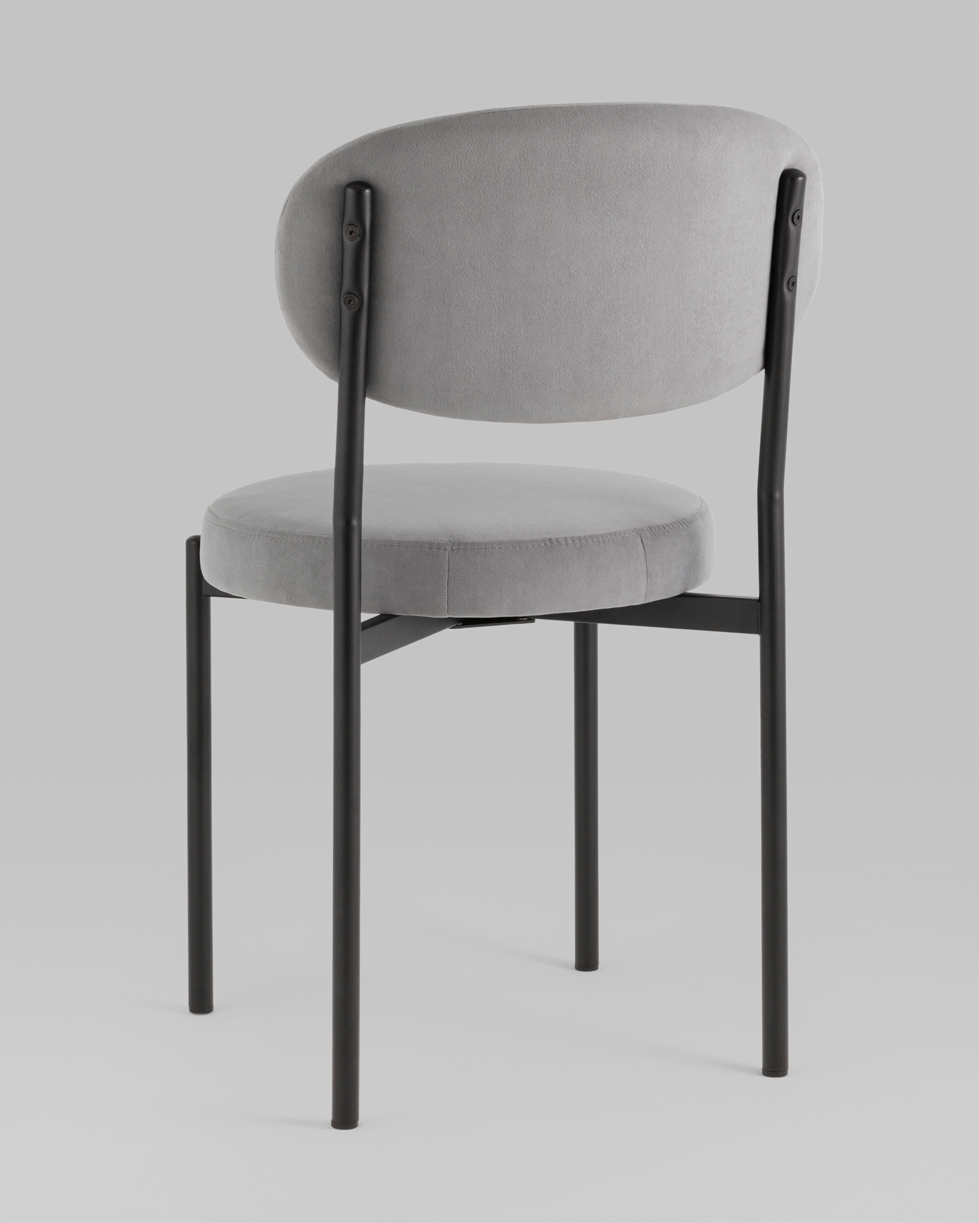 Стул Бриф SN велюр серый, 4шт./уп. Stool Group