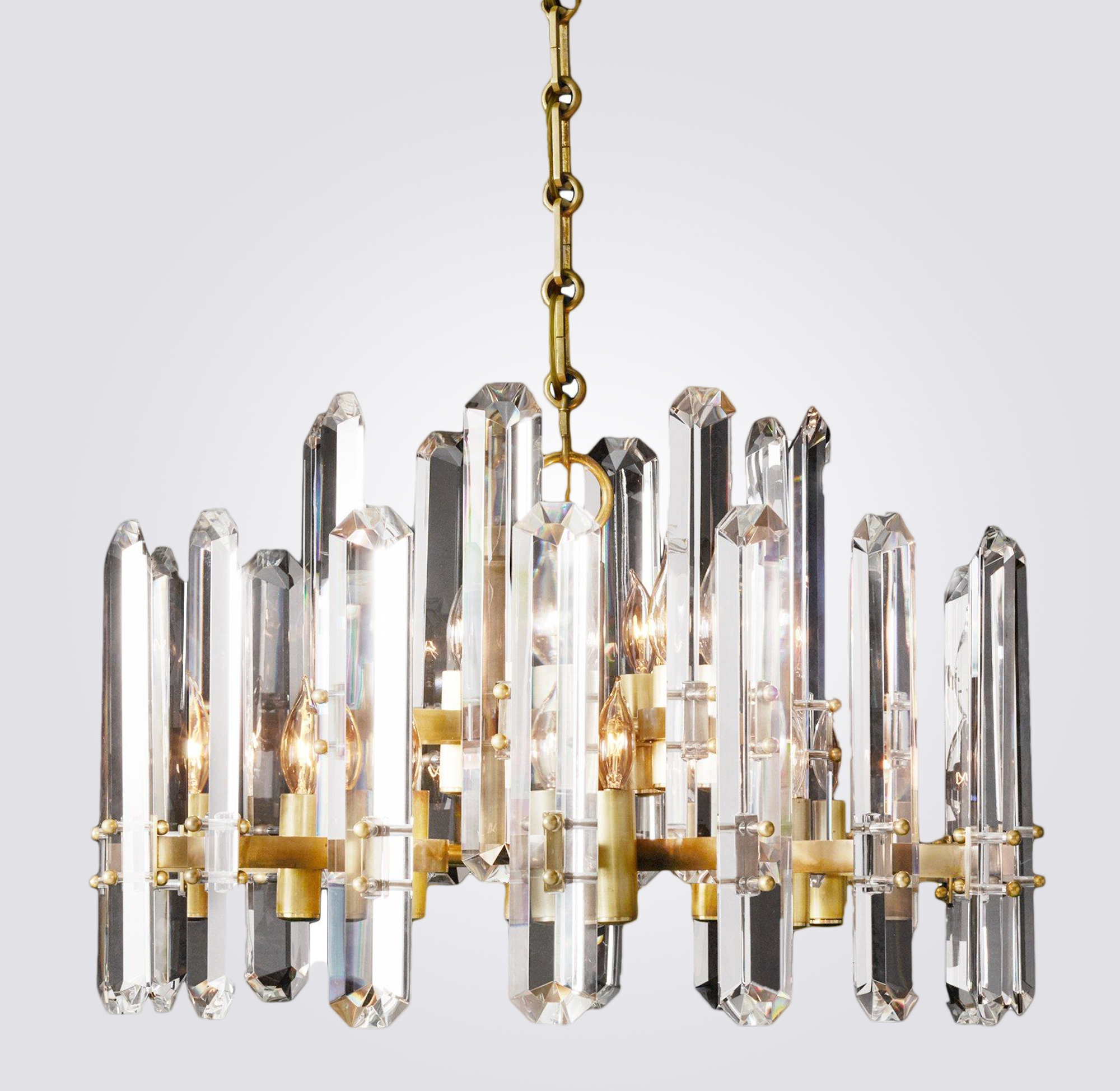 Люстра RH BONNINGTON Chandelier brass D800 by ImperiumLoft