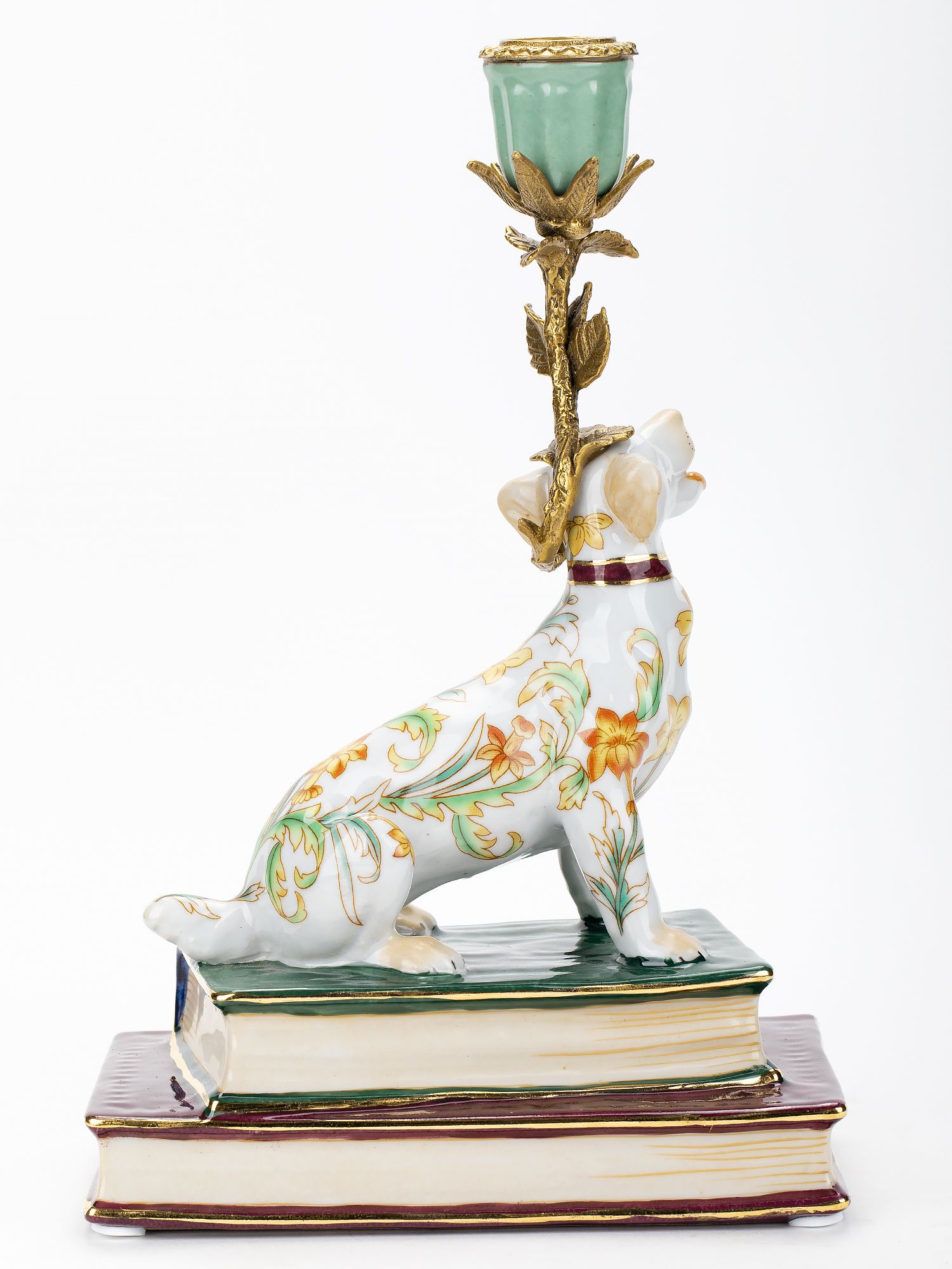 Подсвечник Собачка, отрит влево предмет Glasar F1349EH/2/H0036E