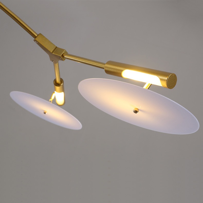 Подвесная люстра DISCS D122 Gold by ImperiumLoft