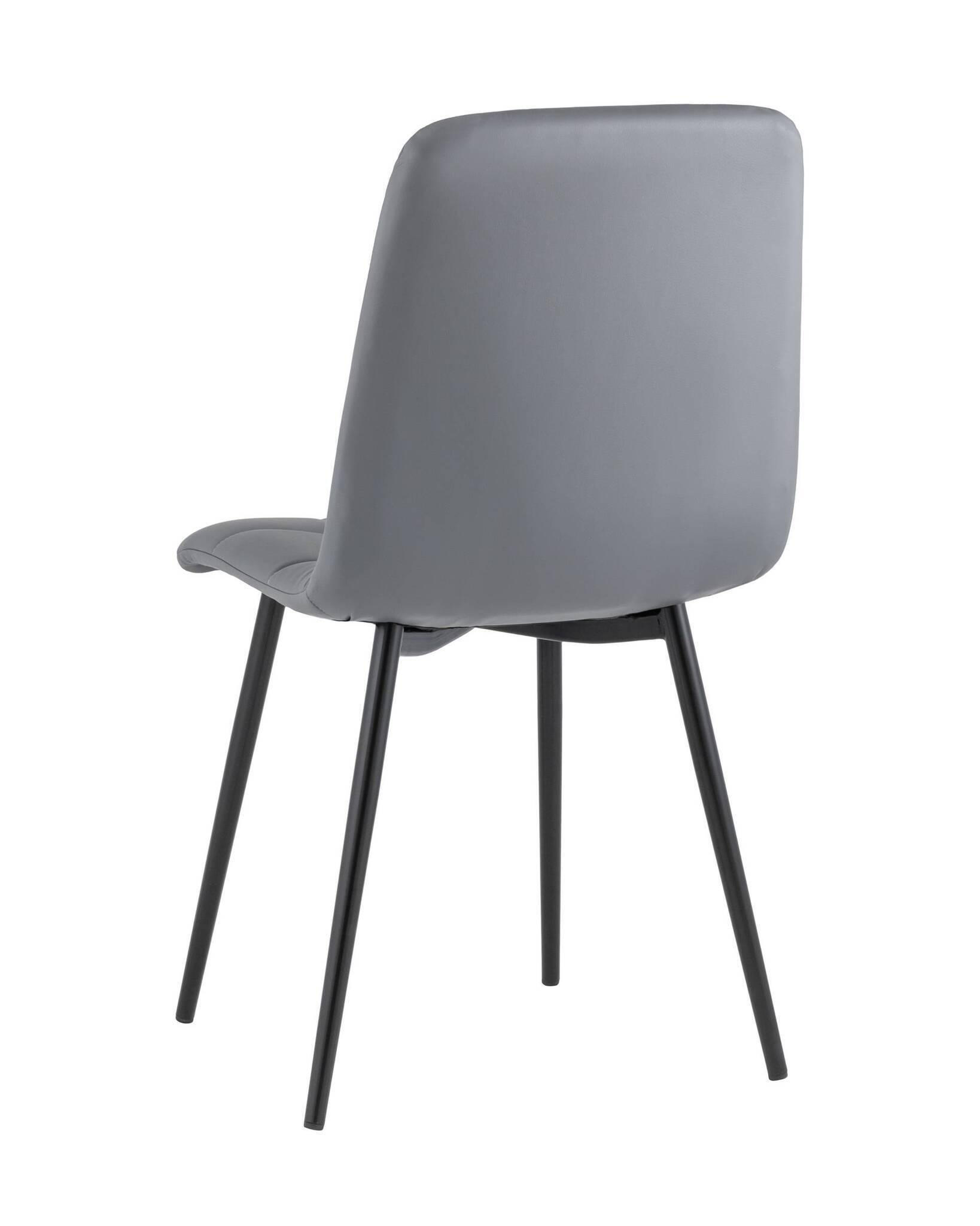 Стул Oliver экокожа серый Stool Group