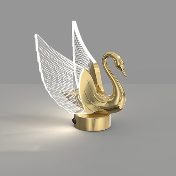 Настольная лампа BIRDIE TAB B Gold by ImperiumLoft