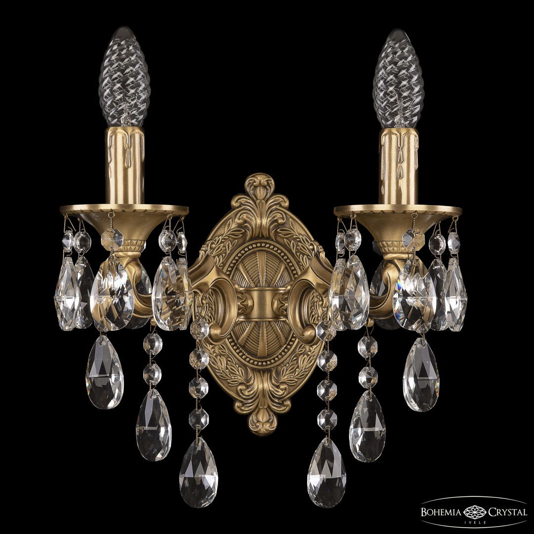 Бра бронзовые 7302B11/2/125 B FP Bohemia Ivele Crystal