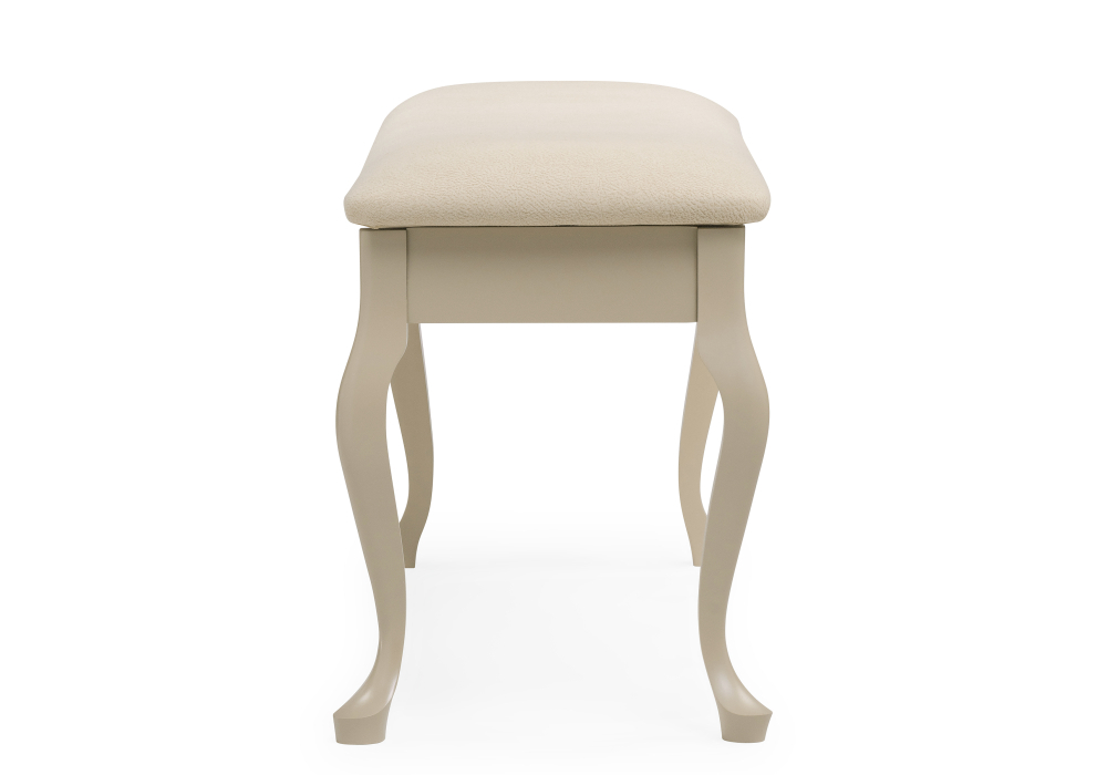 Банкетка Woodville Хиль дуб сонома / ткань бежевая 515159