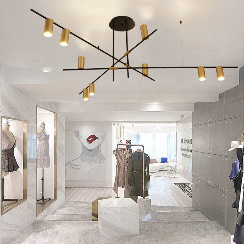 Потолочная люстра CASA N L12 Black by ImperiumLoft