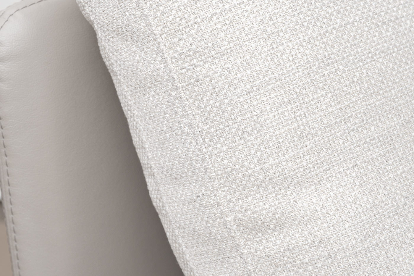 Кресло Santiago рогожка/иск.кожа Garda Decor GD-SANTIAGO-K-2