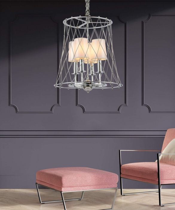 Подвесной светильник Lumina Deco LDP 8013-4 CHR