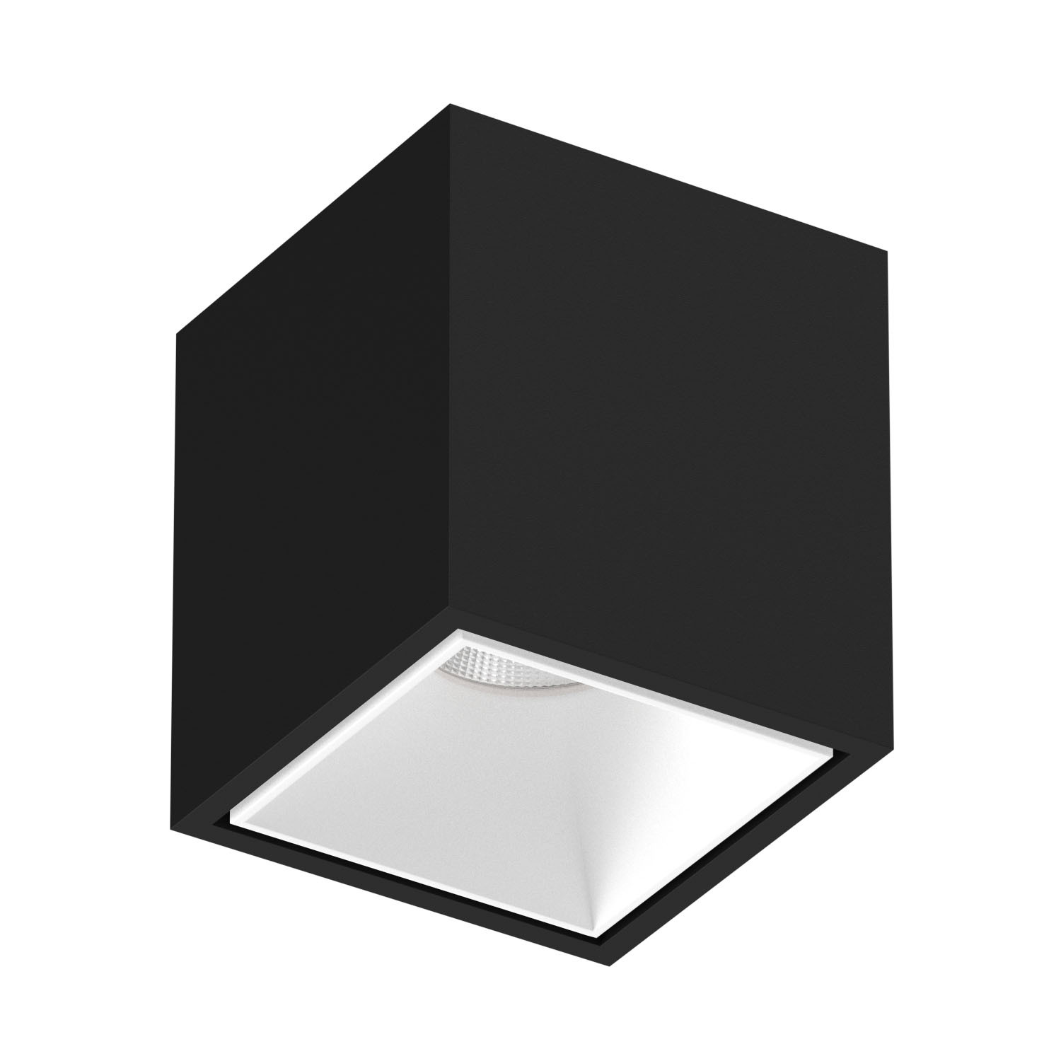 Накладной светодиодный светильник Ledron KUBING Black-White