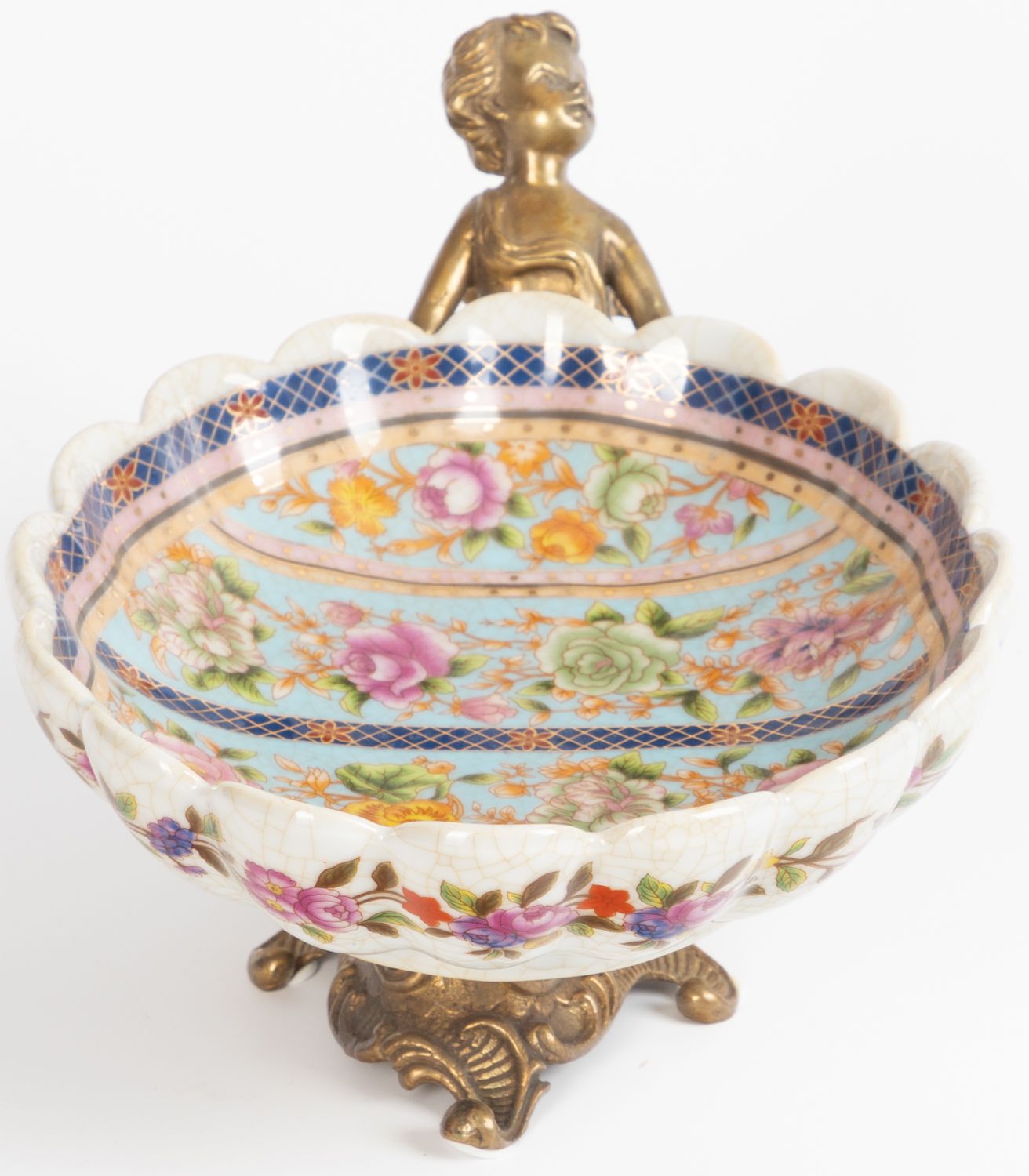 Блюдо с ангелом Glasar 31G1944/C909EHC/HLB0159