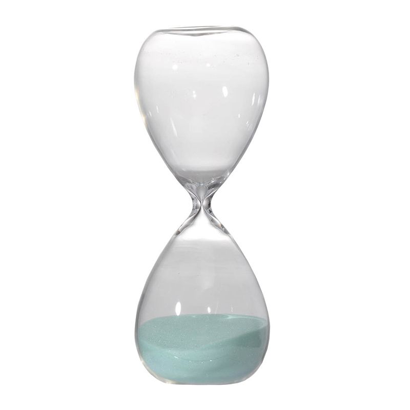 Декоративное изделие Песочные часы Glasar 73229-JADE