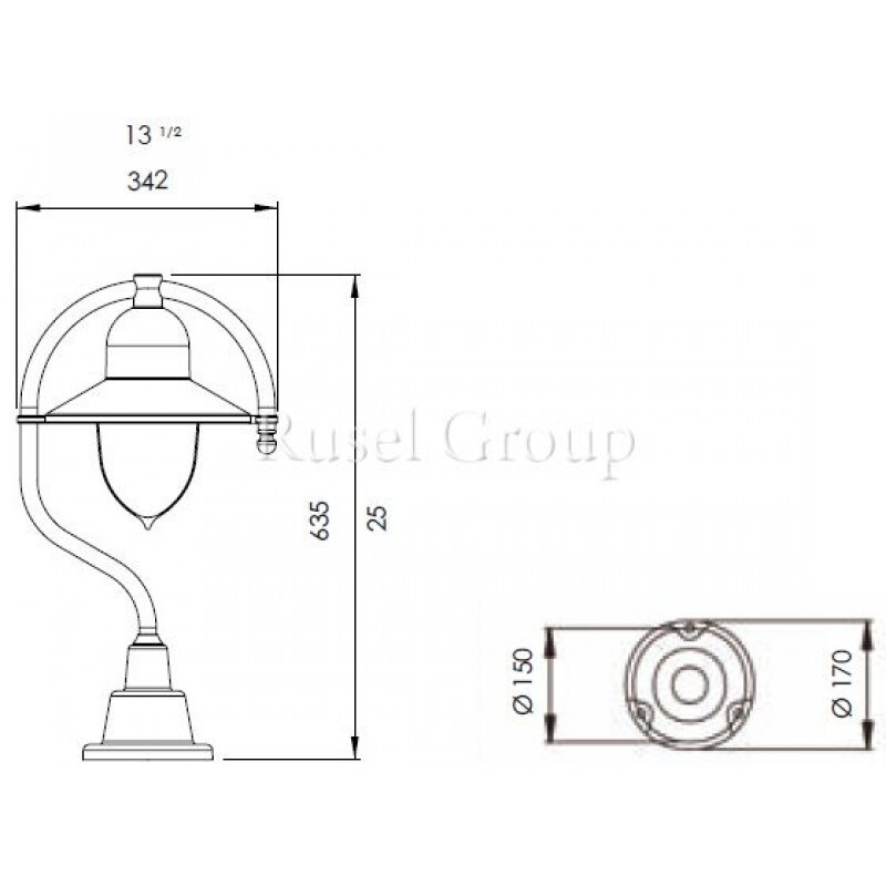 Уличный светильник Kolarz PORTO 180 94063