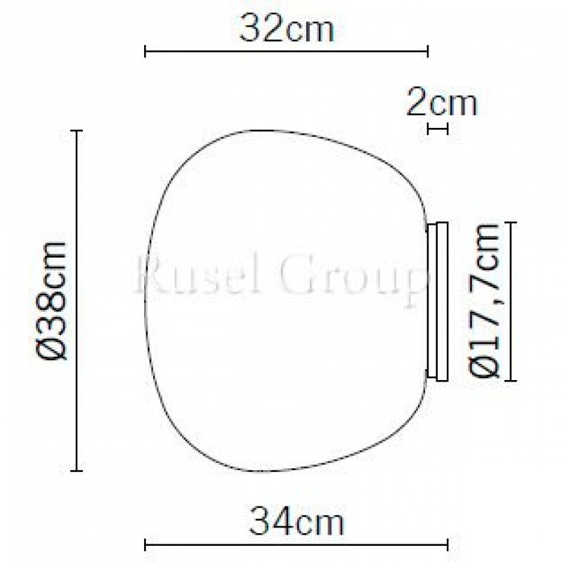 Настенно-потолочный светильник Fabbian Lumi Mochi F07 G07 01