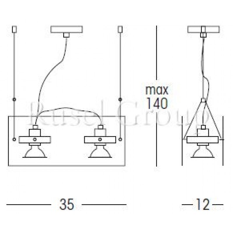 Подвесной светильник Linea Light Orbis 4610