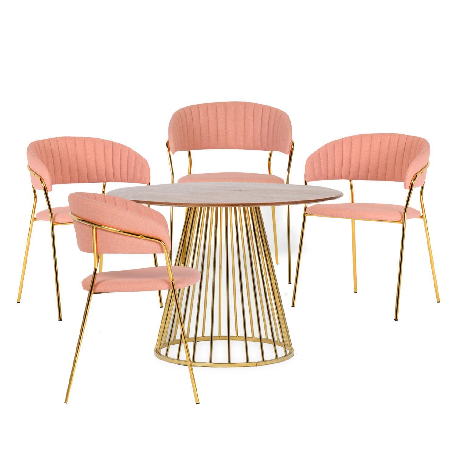 Стул Turin светло-розовый Bradex Home FR 0322