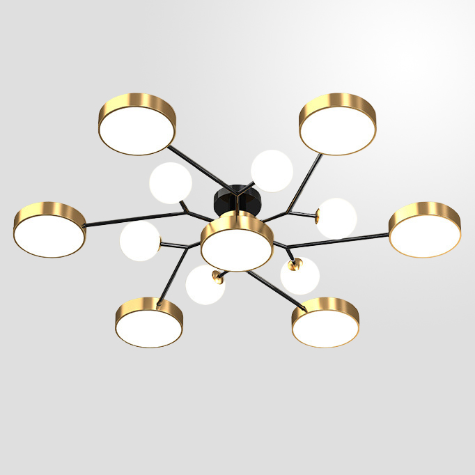 Потолочная люстра MARTA L13 Gold by ImperiumLoft