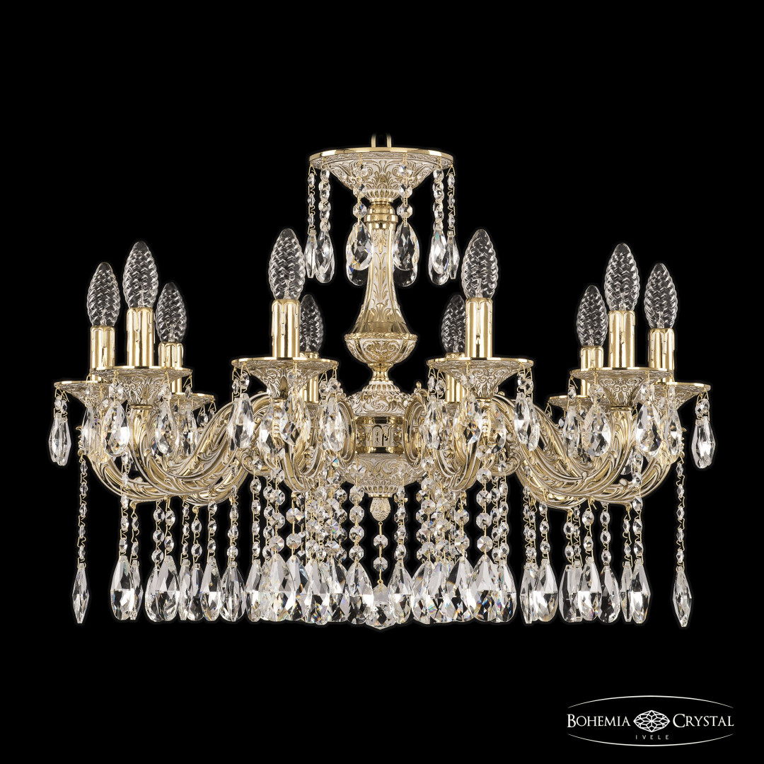 Люстра бронзовая с хрусталём 71101/10/210 A GW