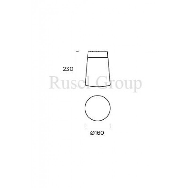 Потолочный светильник Leds C4 BOB PL