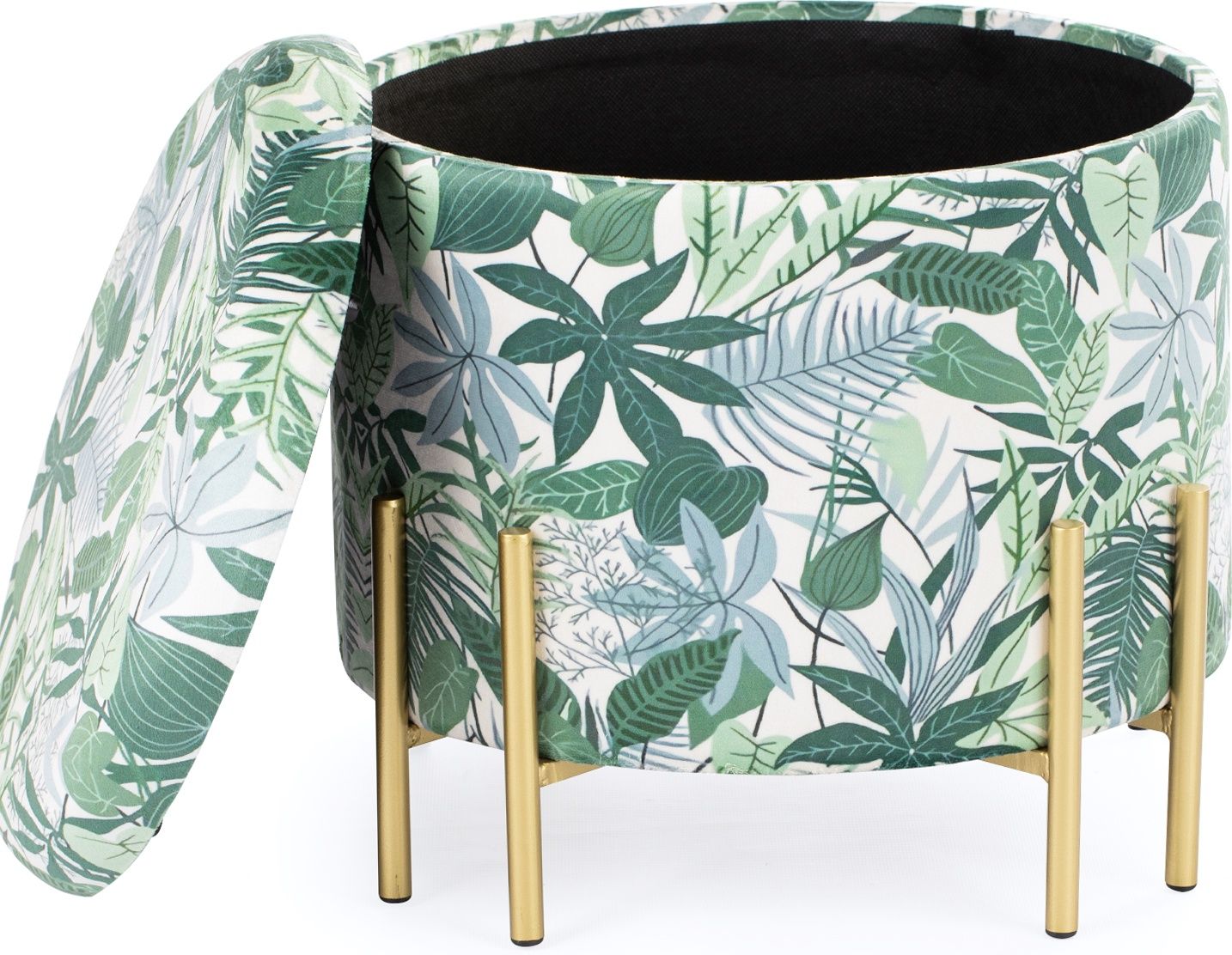 Пуф с крышкой Glasar 49-238B