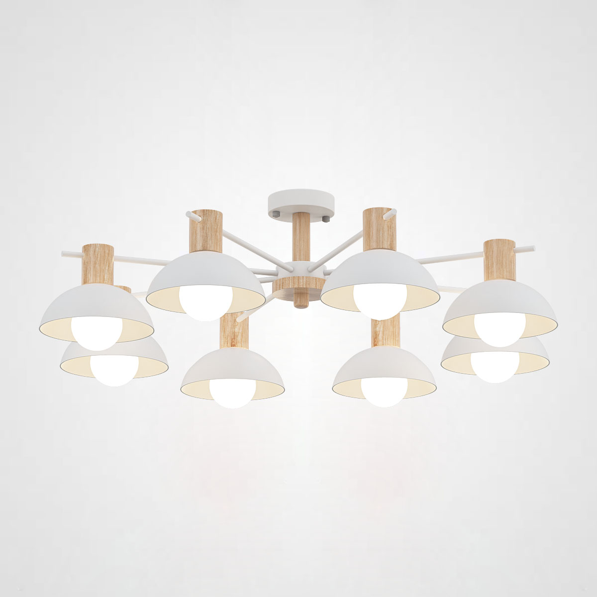 Люстра на штанге DOS D83 White by ImperiumLoft