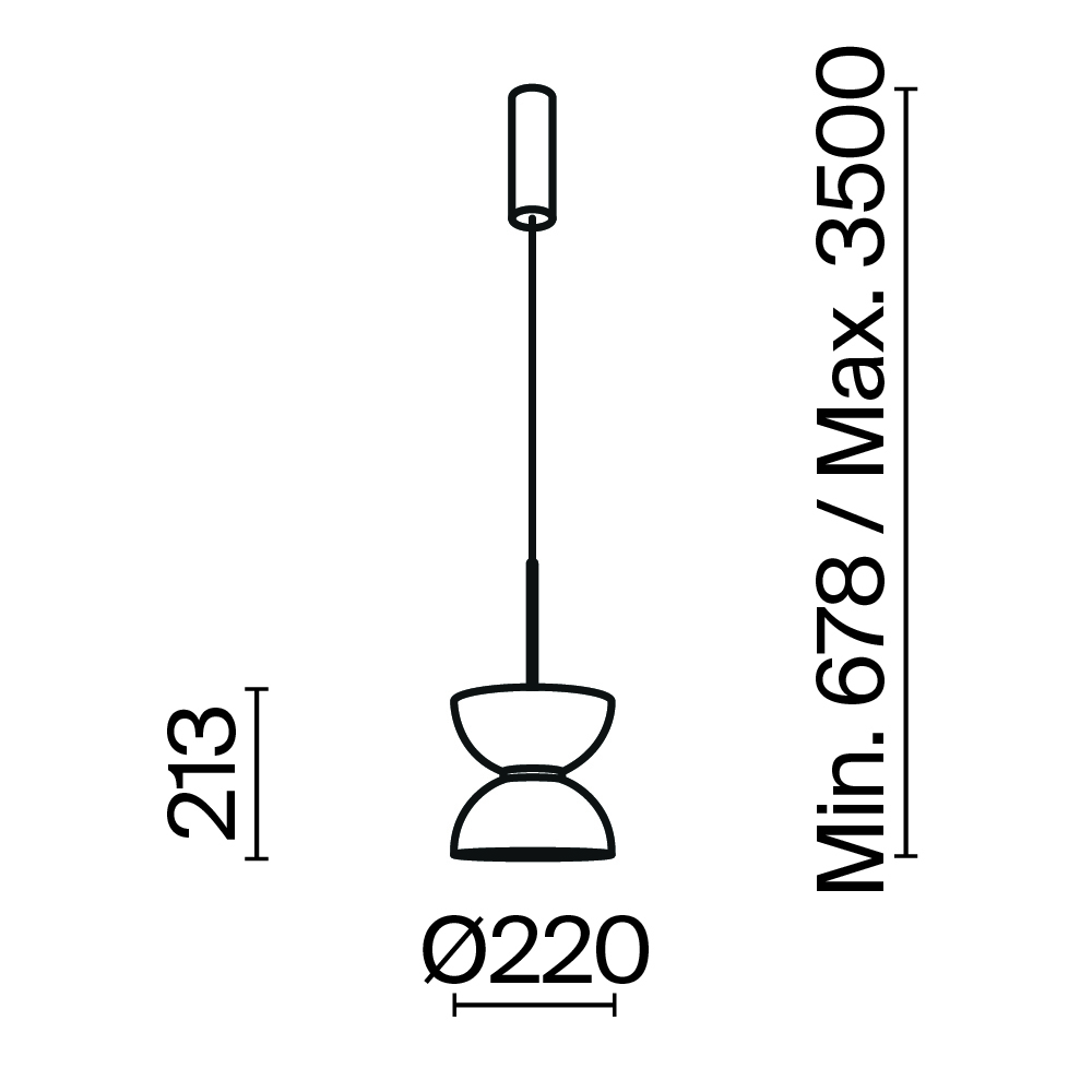 Подвесной светильник Maytoni MOD178PL-L11G3K