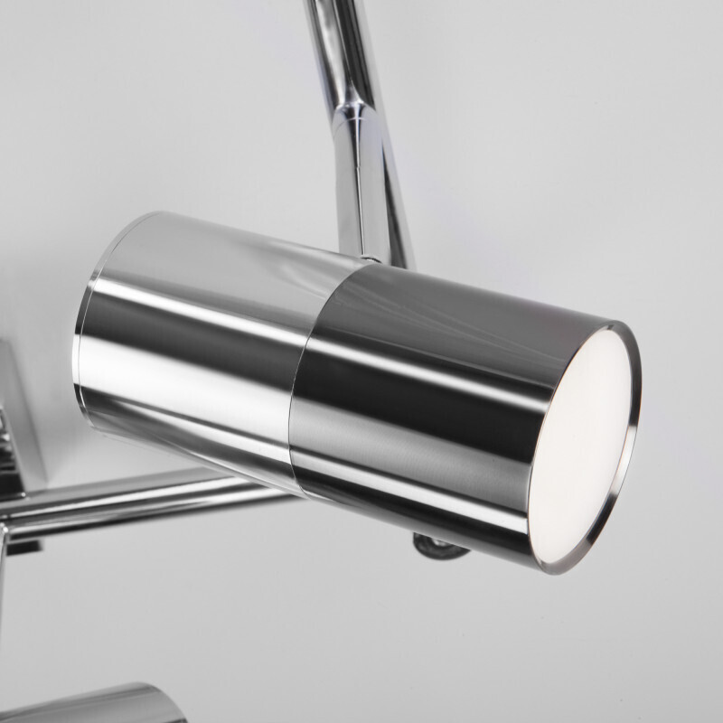 Спот Eurosvet 20086/6 LED хром/черный жемчуг