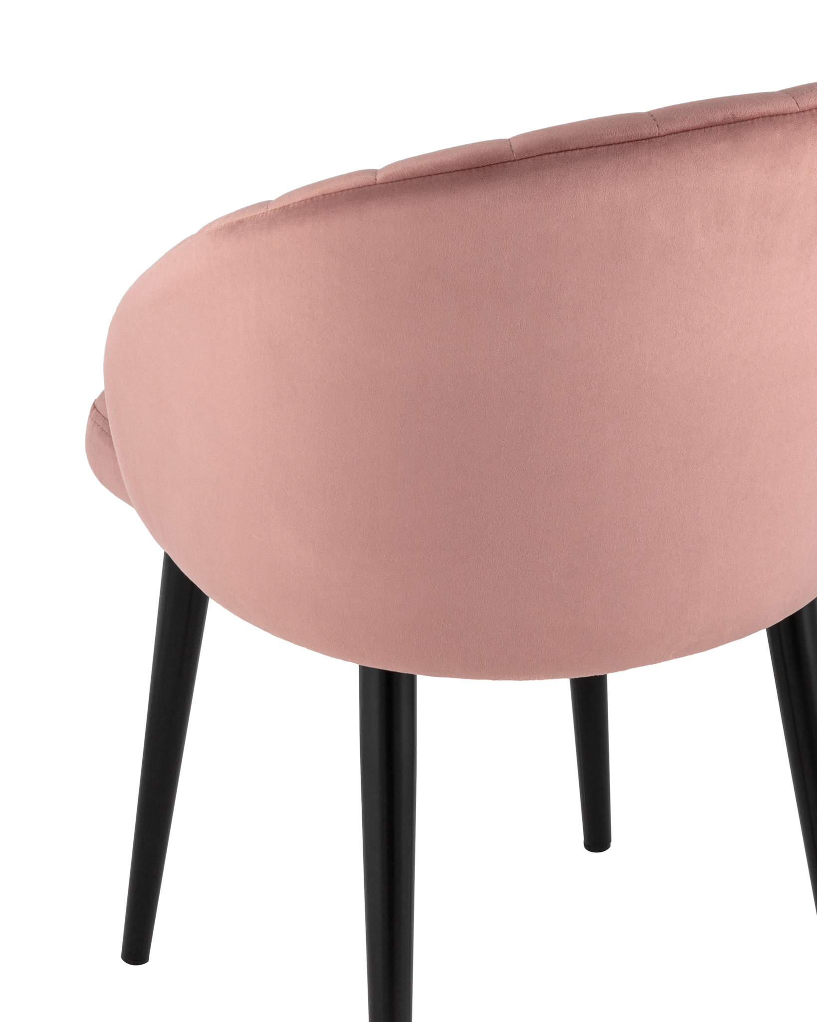 Стул с подлокотниками Брюссель велюр пыльно-розовый Stool Group