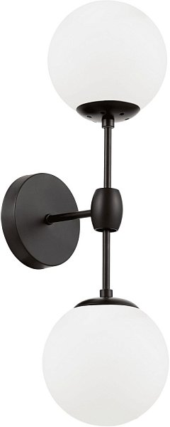 Бра Lumina Deco LDW 6001-2 BK+WT