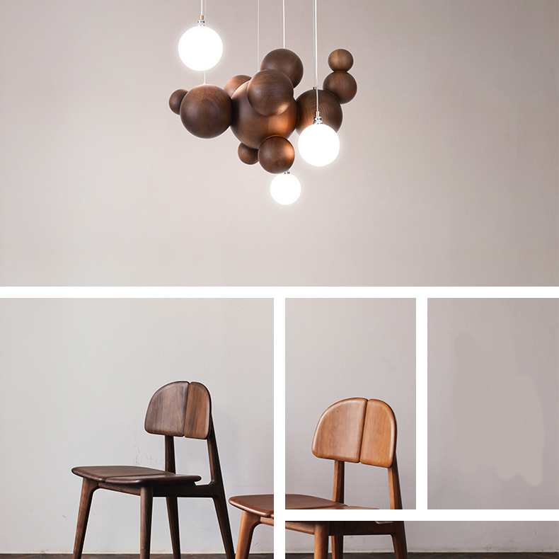 Подвесной светильник HELSING Light brown by ImperiumLoft