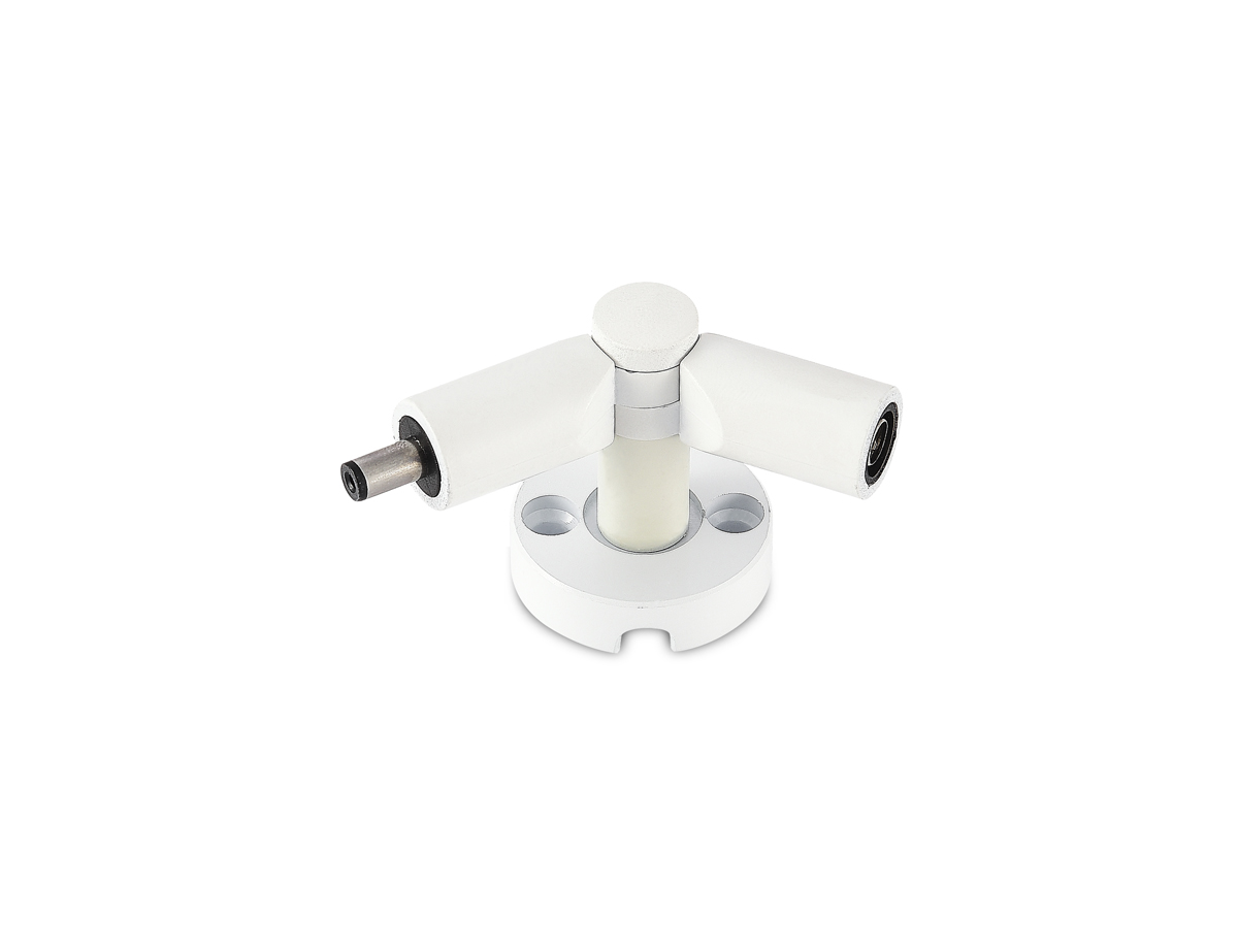 Токопроводящий угловой соединитель (поворотный Donolux L Connector DL20651 W 15-180