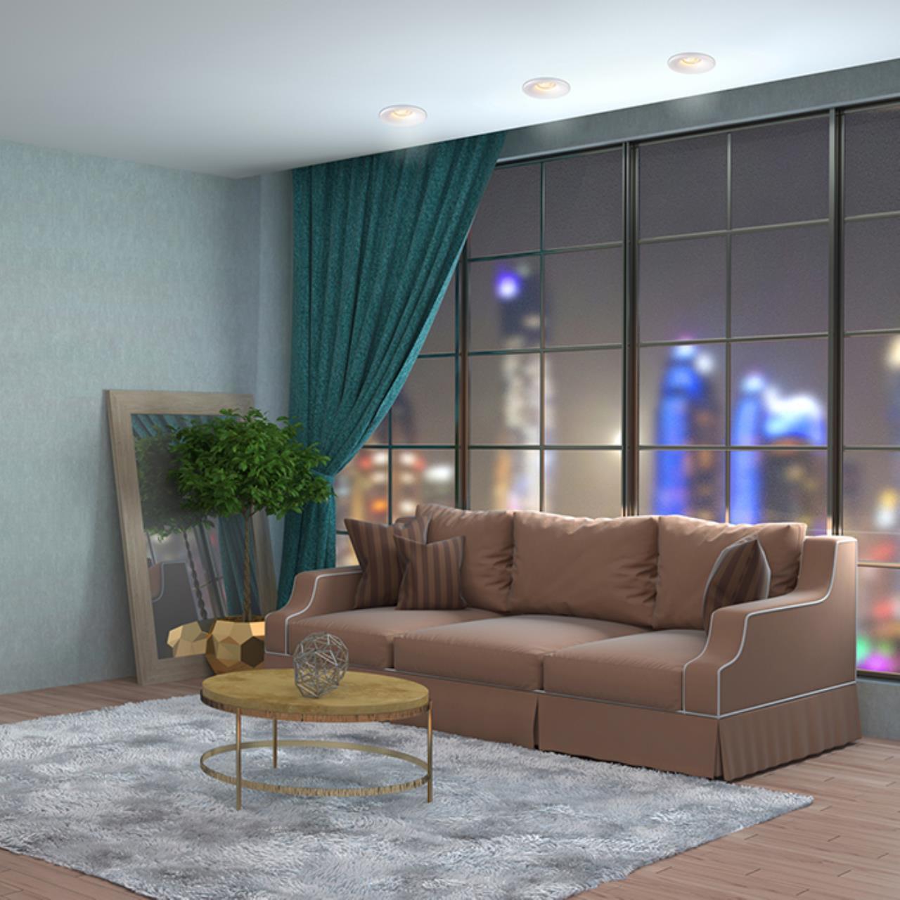 Встраиваемый под покраску светильник Novotech 370484