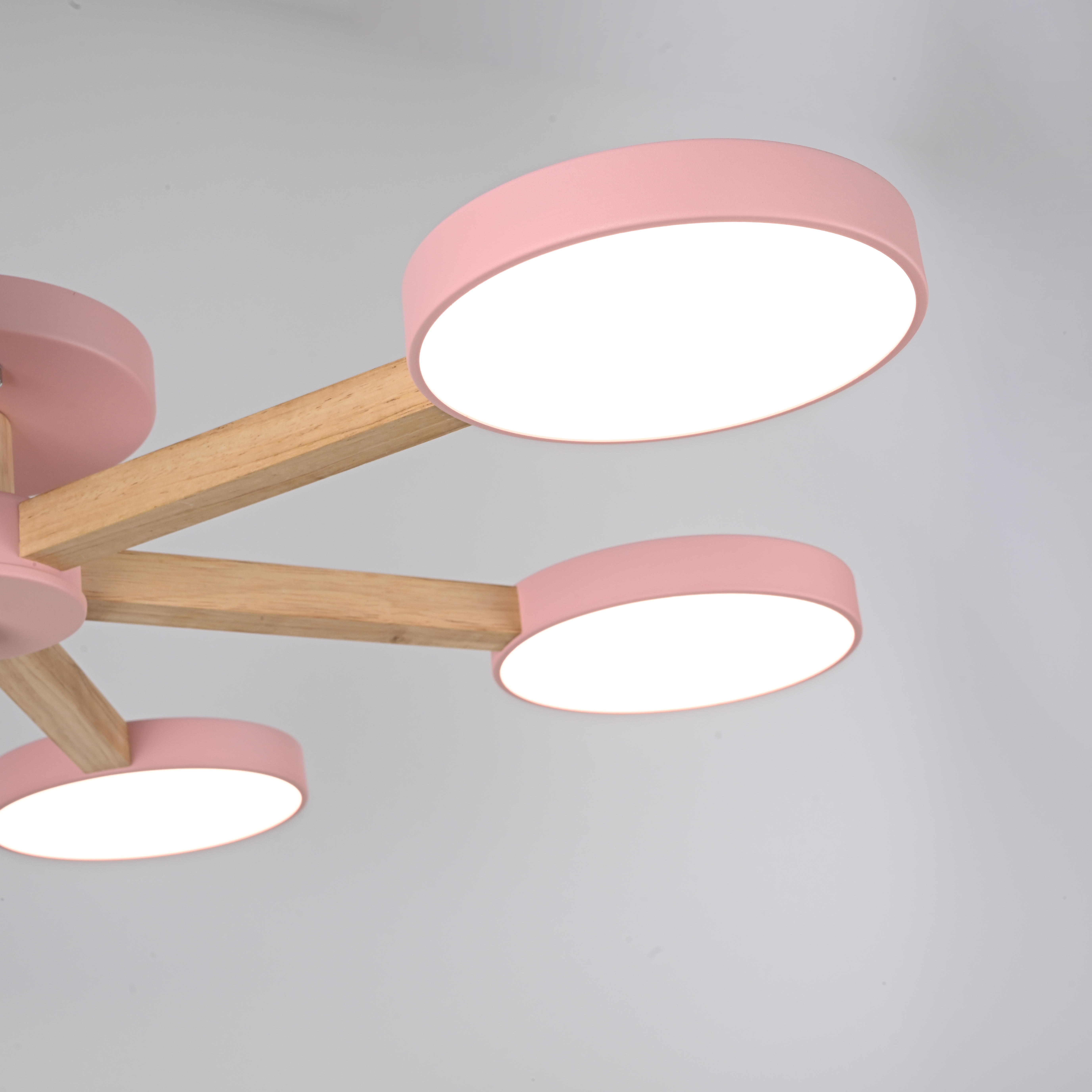 Потолочная люстра TURNA 6 Pink by ImperiumLoft
