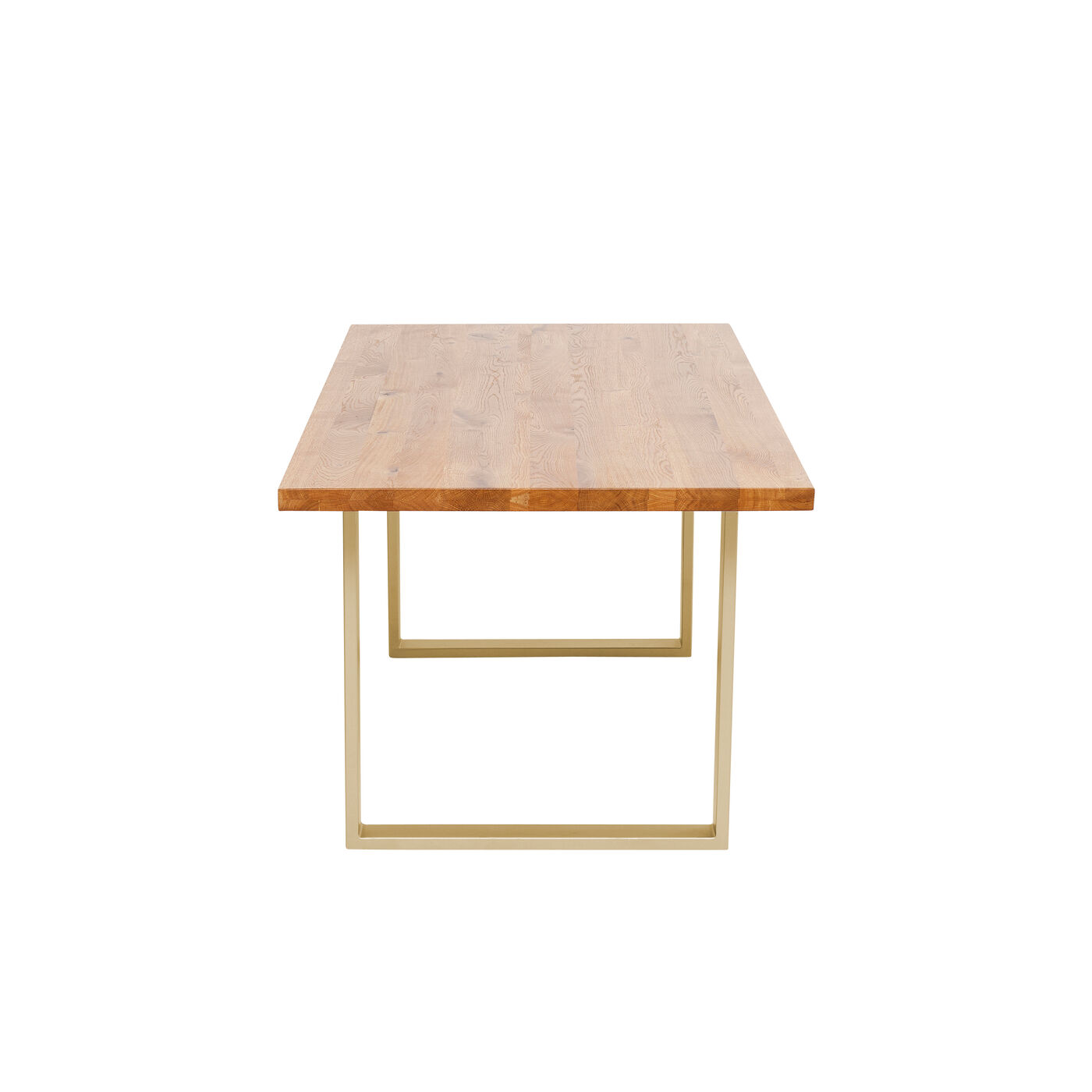 Стол Jackie Oak Brass 200x100 см KARE 84606