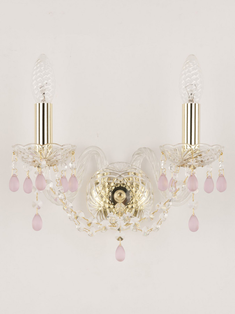 Бра хрустальные 112B/2/141 G V7010 Bohemia Ivele Crystal