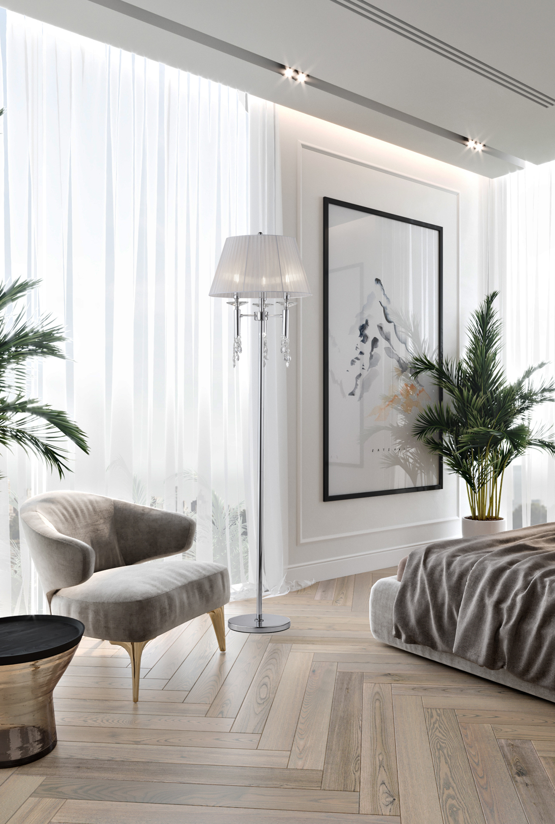 Торшер Palma 0438FL-3CH