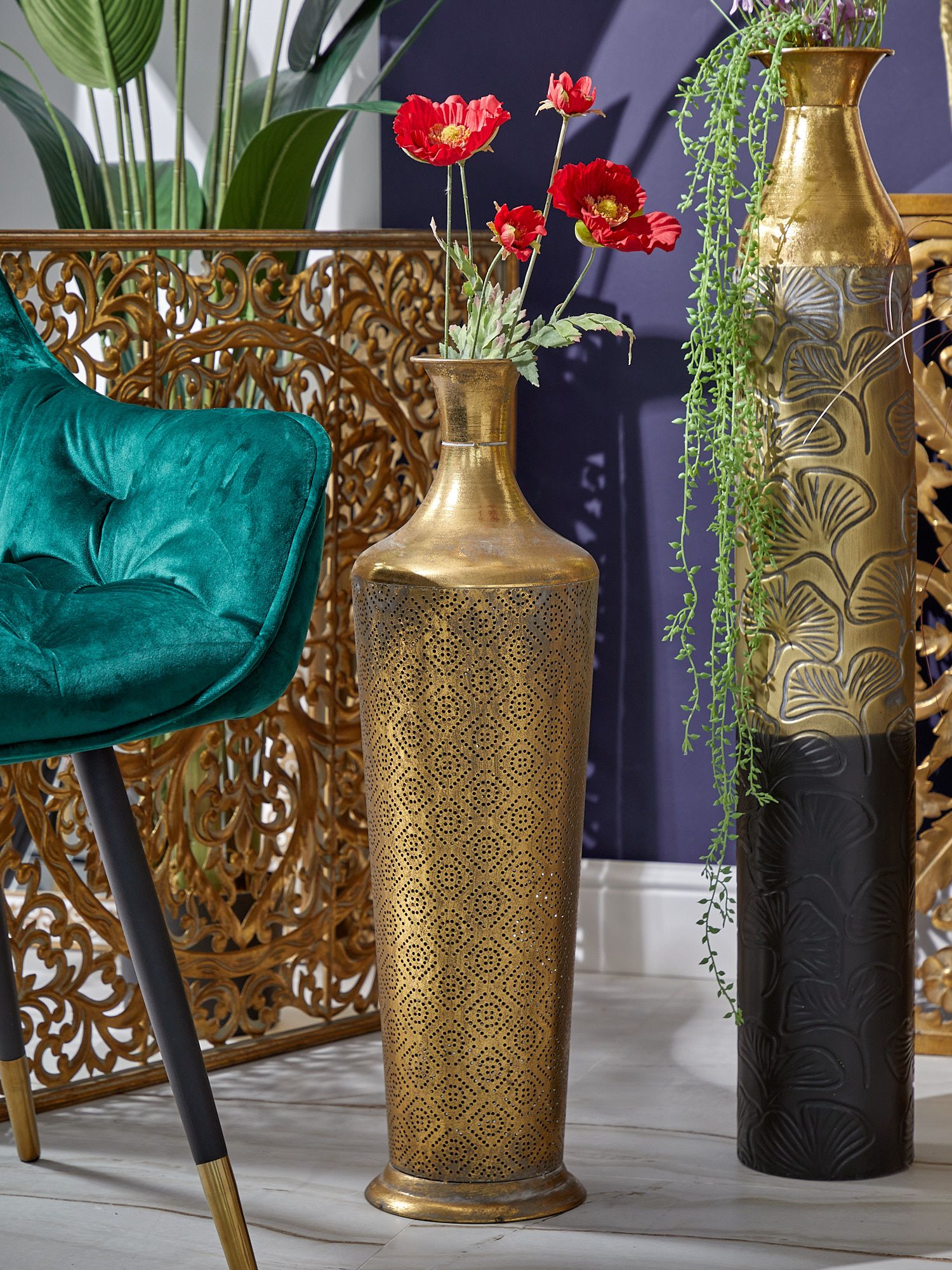 Ваза интерьерная Glasar 57-433