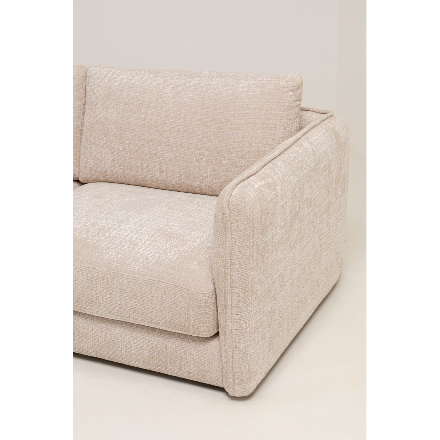 Диван угловой левосторонний Karma Creme Left KARE 70785