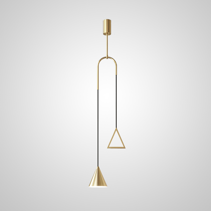 Подвесной светильник FERGUS gold 3000К by ImperiumLoft