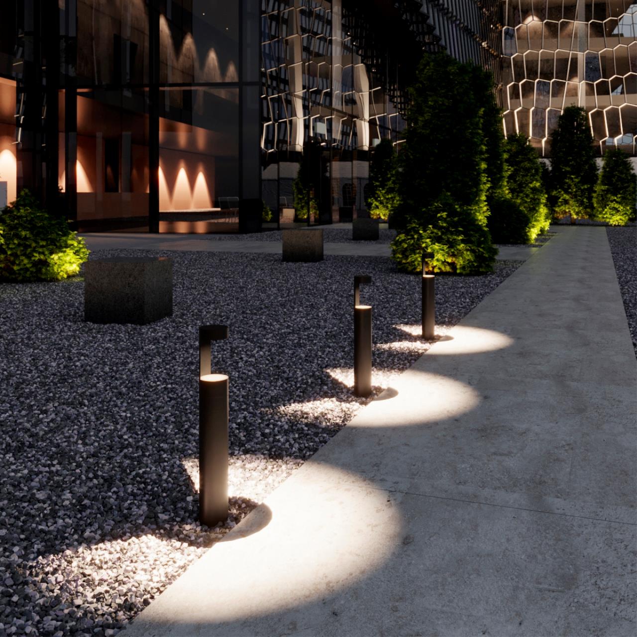 Уличный светильник Odeon Light 6657/10GL