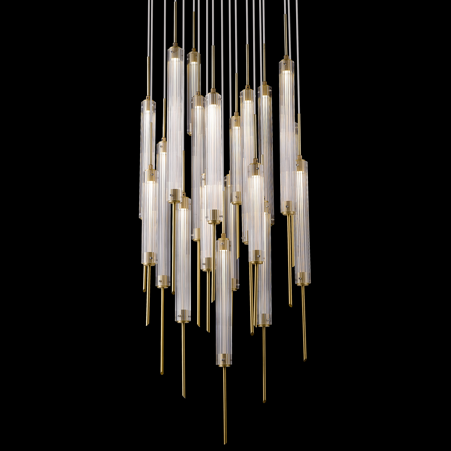 Подвесной светильник Delight Collection P98041-19 brass