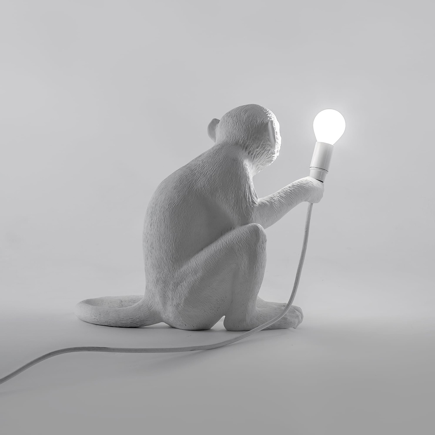 Настольная лампа Seletti Monkey Lamp Sitting 14882
