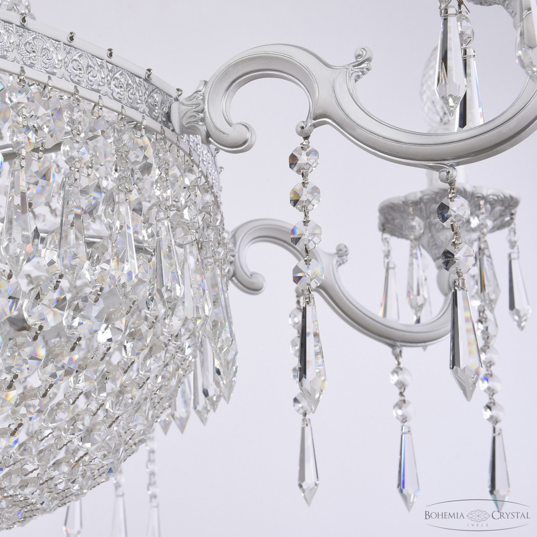 Люстра хрустальная AL2201H201/8/100FL WMN Bohemia Ivele Crystal