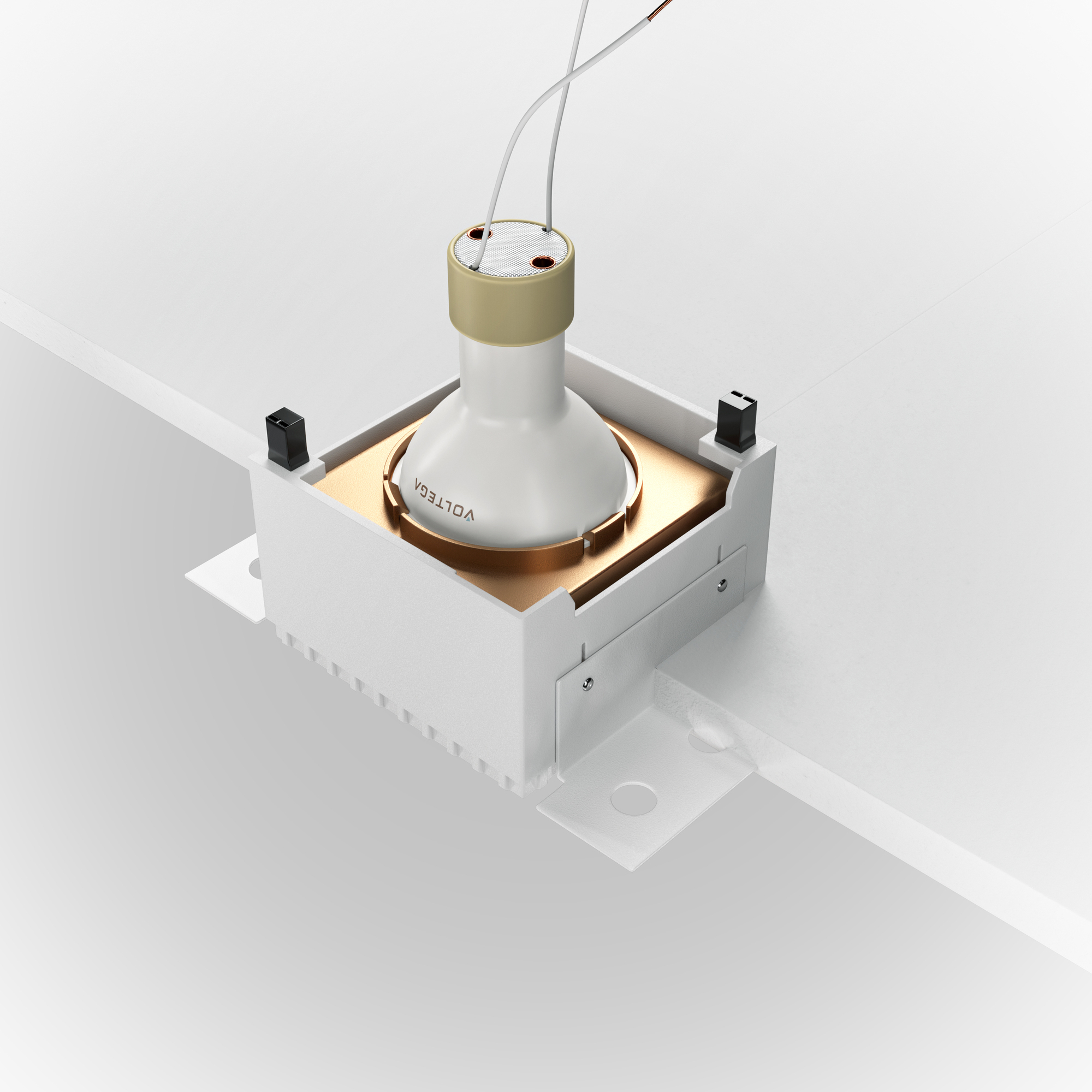 Встраиваемый светильник Maytoni DL051-01-GU10-SQ-WMG