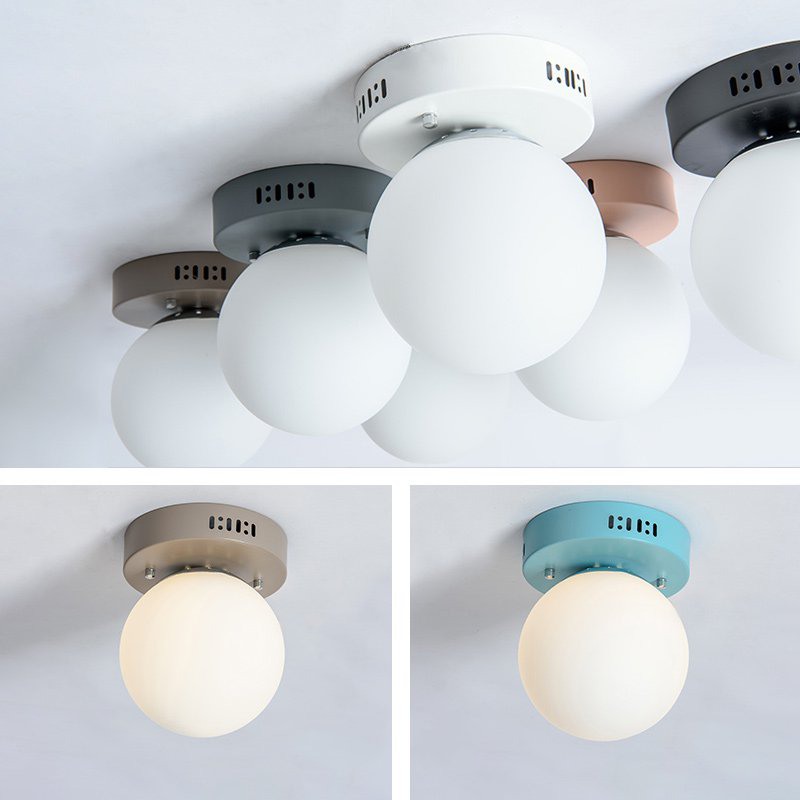Подвесная люстра BOARD ORB L4 White by ImperiumLoft