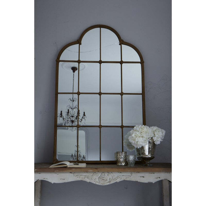 Настенное зеркало в форме окна Лоуренс Louvre Home LHMF14