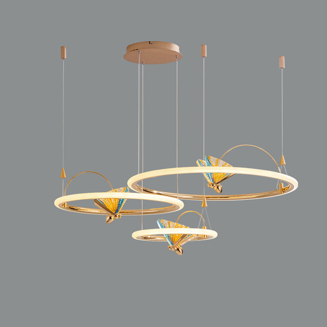 Подвесная люстра AMELIS RING D40 D60 by ImperiumLoft