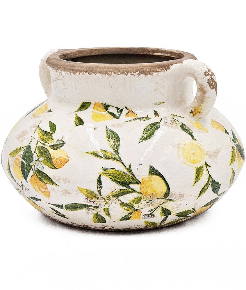 Ваза с лимонами Glasar C5614